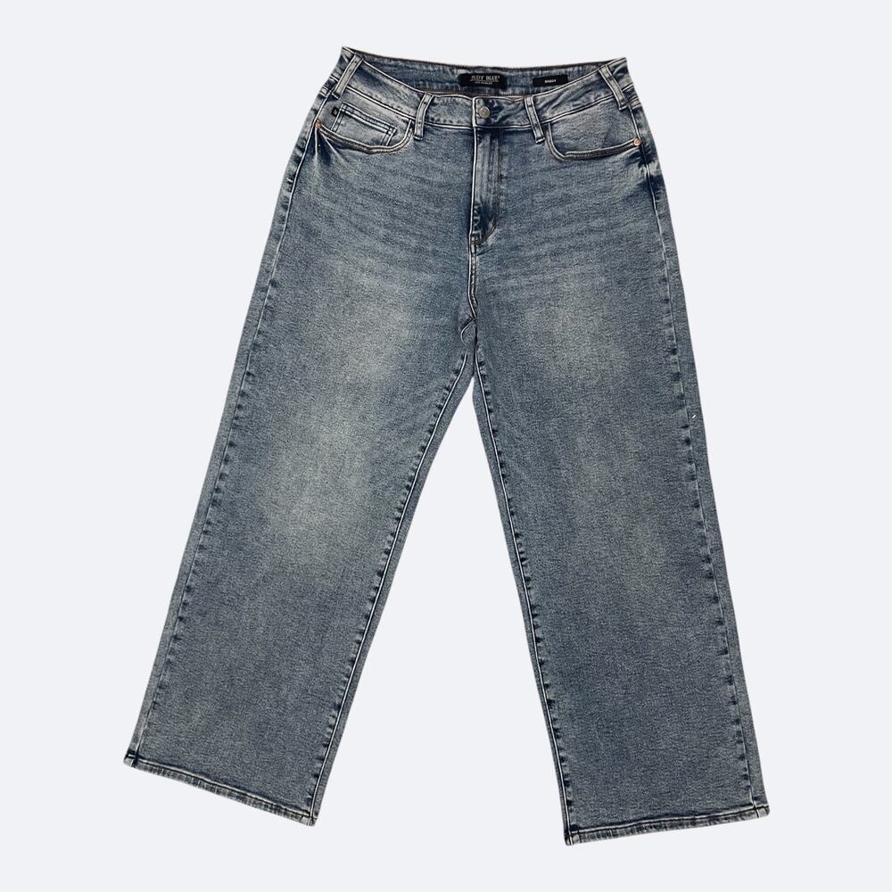 Judy Blue High Rise Wide Leg Baggy Jeans